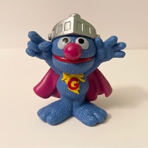 Super Grover Sesame Street PVC Figure Hasbro 2010